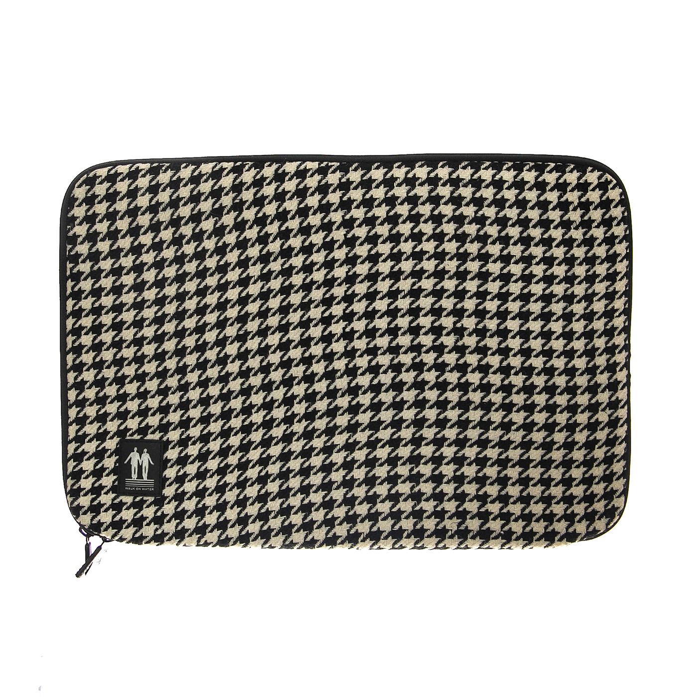 LTS Dog Tooth Black / White 13.3 Cover - Cover Portacomputer Multicolore NEO 044 78 133  WALK ON WATER 