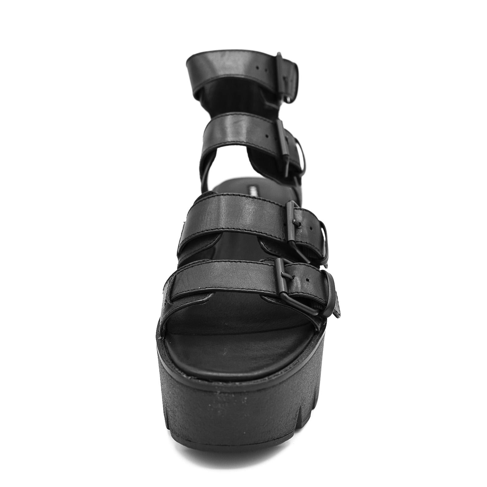 W' Preslee Black Sandals WSSPRESLEY-BLK  WINDSOR SMITH 