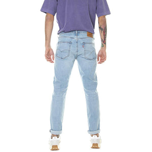 512 Slim Taper Tabor Pleazy - Pantaloni Denim Jeans Uomo Blu / Light Indigo / Worn In 28833-0940  LEVIS 