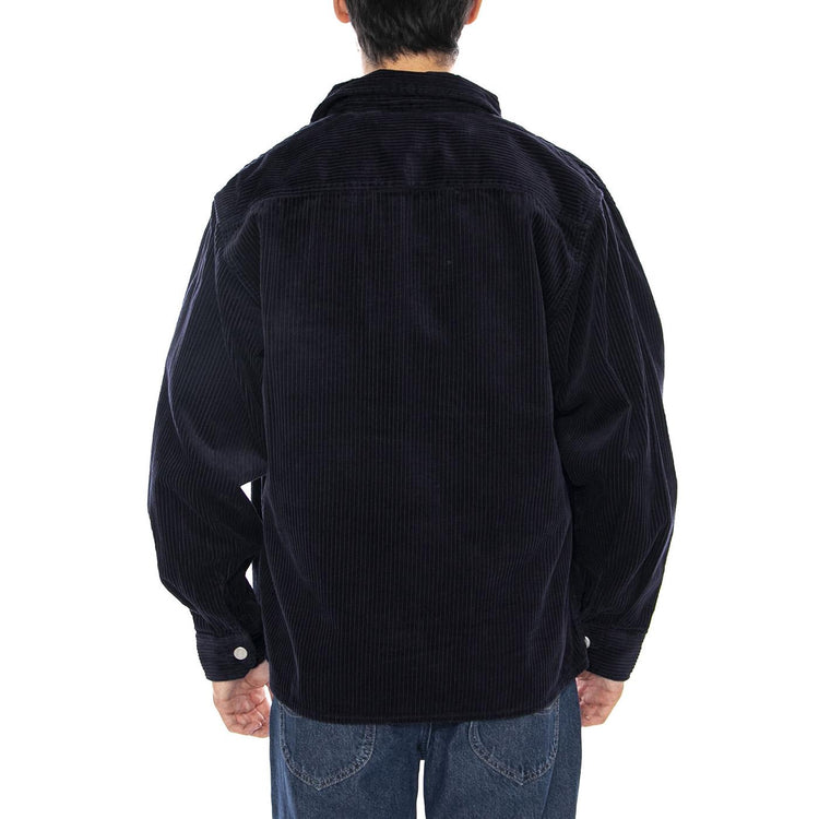 Reynold Shirt Jac Dark Navy - Giacca Uomo Blu Navy I036049.1C02 . CARHARTT WIP 