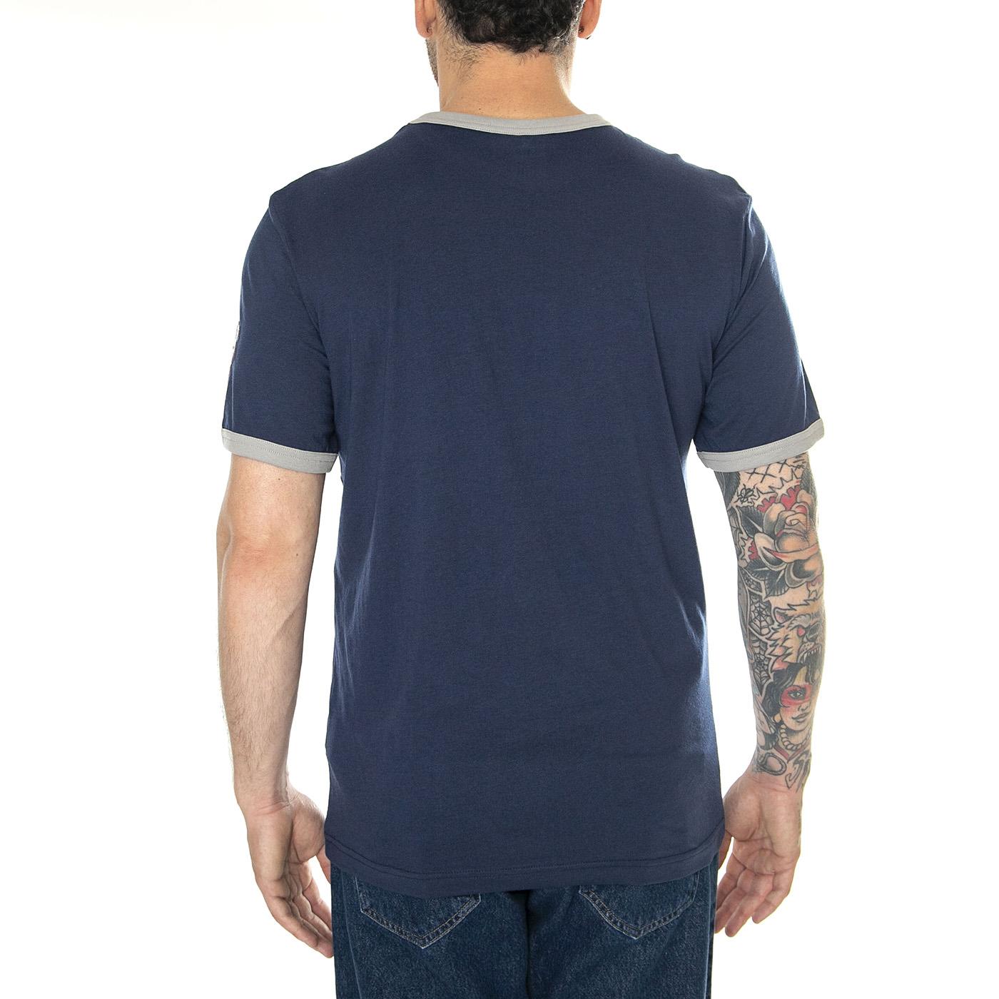 New York Yankees Fanatics Fundamental SS Tee navy/grey - Maglietta Girocollo Uomo Blu 01KR-4536-NK-EVK . FANATICS 
