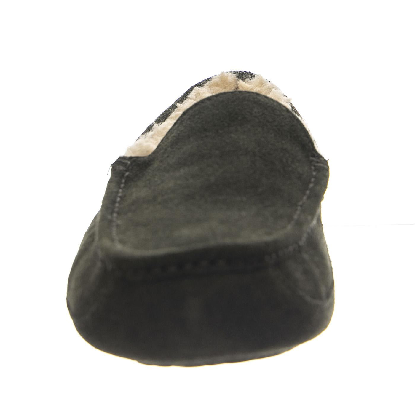 UGG M Ascot Forest Night - Mocassini Uomo in Pelle Scamosciata Verde Scuro 1101110M FRSN UGG 