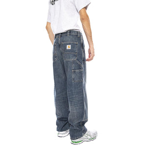 OG Double Knee Pant Blue - Pantaloni Denim Jeans Uomo Blu I035797.014L  CARHARTT WIP 