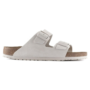 Arizona SFB Antique White Suede Leather - Sandali Donna Bianchi 1024516  BIRKENSTOCK 