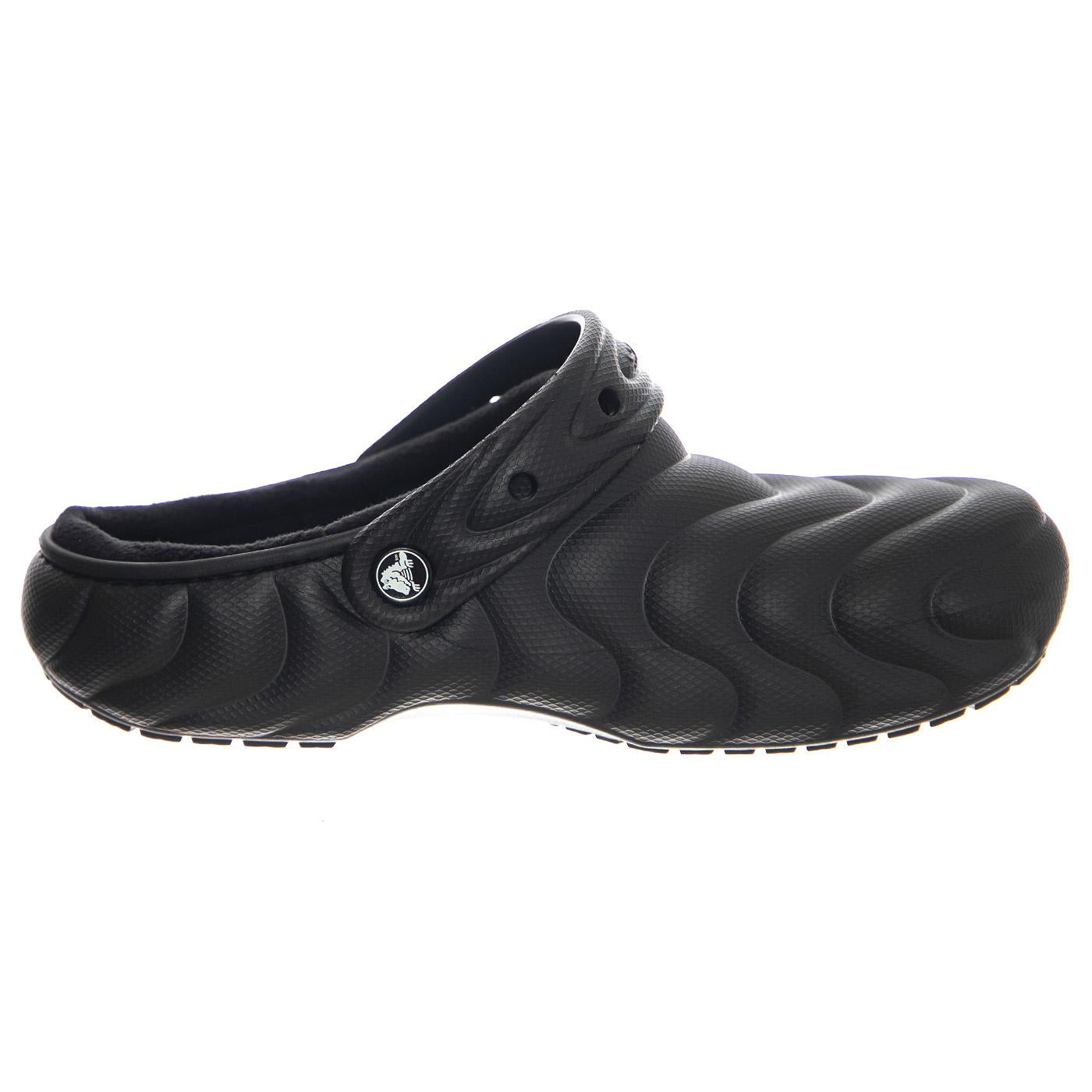 Classic Lined Overpuff Clog BLK - Sandali Uomo Neri CR.210059-BLK  CROCS 