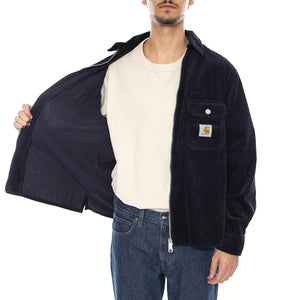 Reynold Shirt Jac Dark Navy - Giacca Uomo Blu Navy I036049.1C02 . CARHARTT WIP 