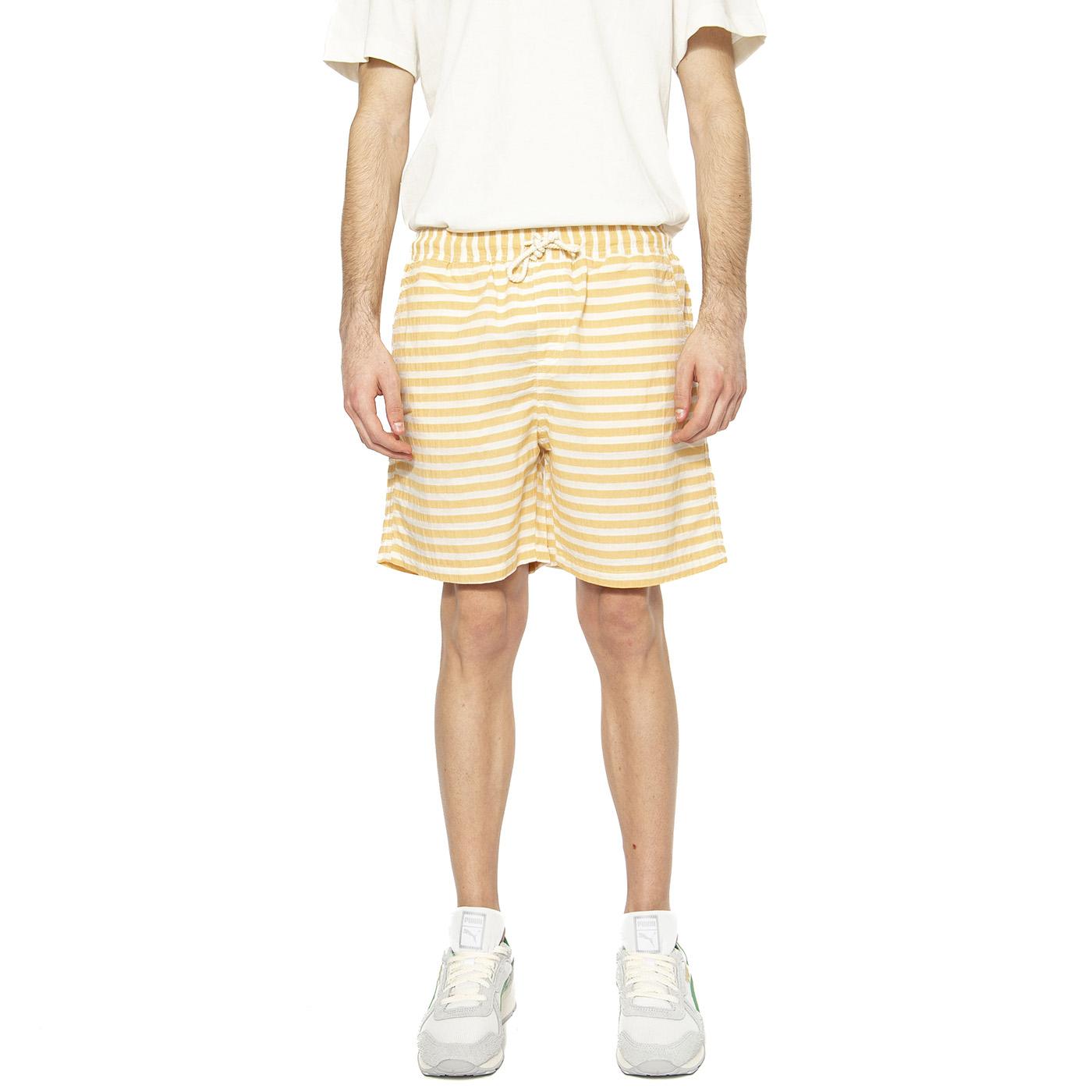 Stripes Summer Short Sand - Bermuda Uomo Multicolore 3333-SAND  BRAVA FABRICS 