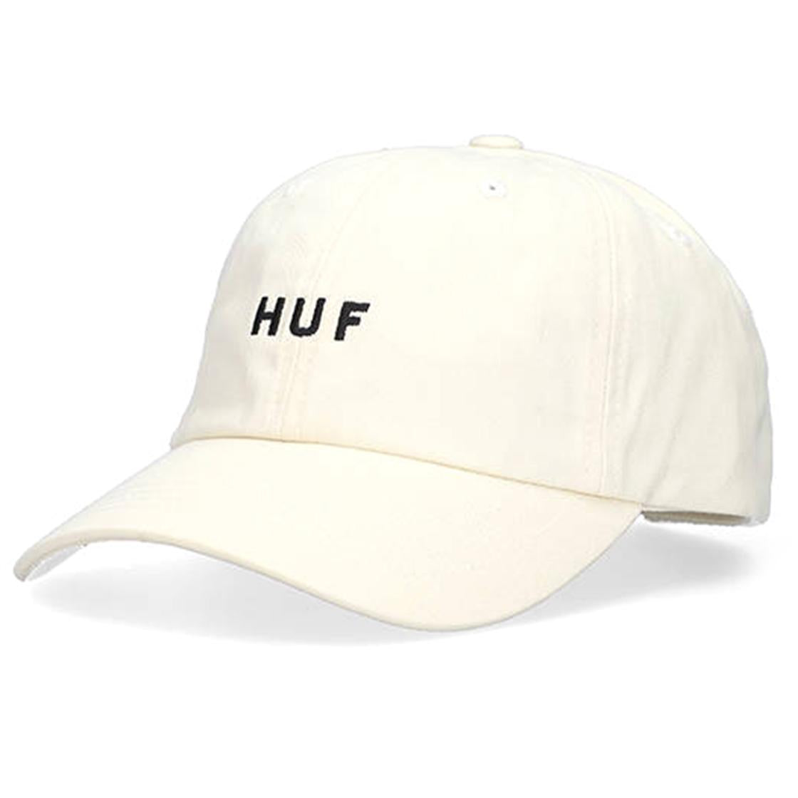 Essentials Og Logo CV Off White - Cappellino con Visiera Bianco HT00345-OFFWH  HUF 
