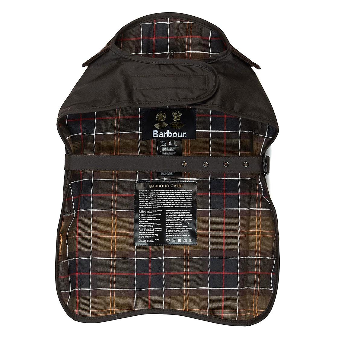 Wax Dog Coat Olive - Cappottino per Cani Marrone FW22-DCO0003-OL71  BARBOUR 