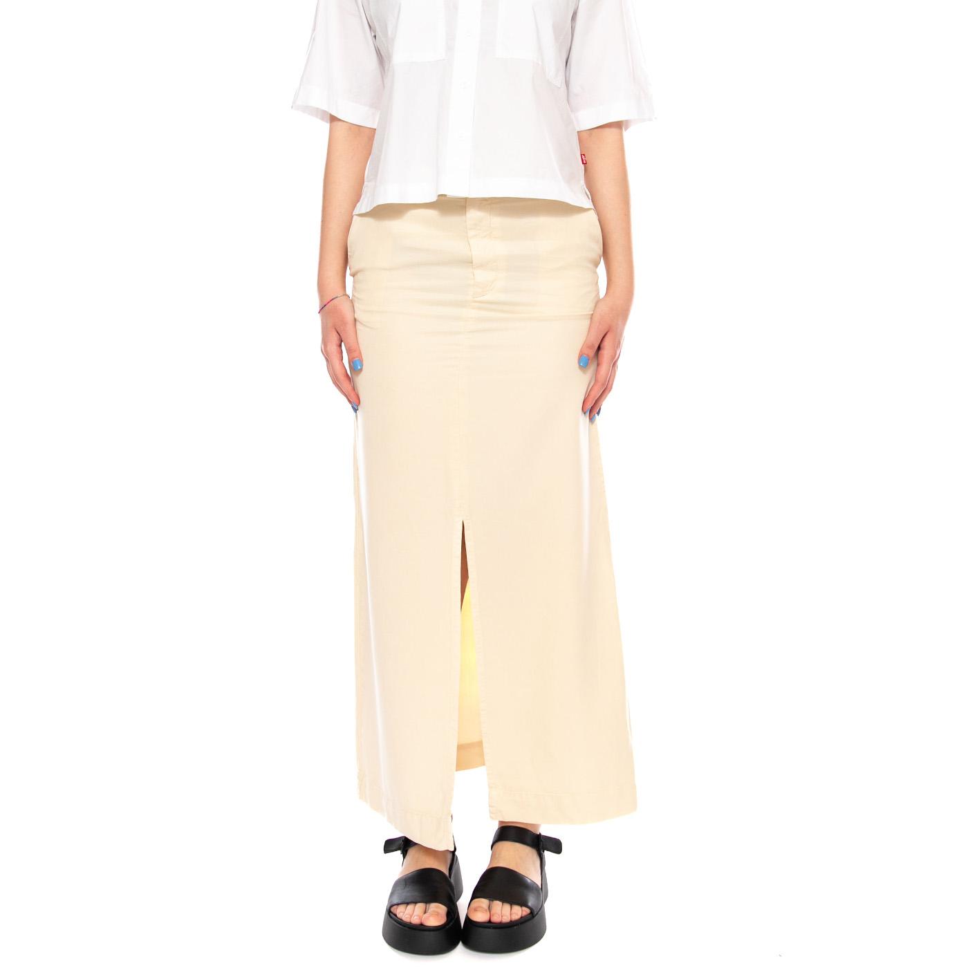 DIEDONA_WS SKIRT BLOND - Gonna Lunga Gialla 331649 290 ELVINE 