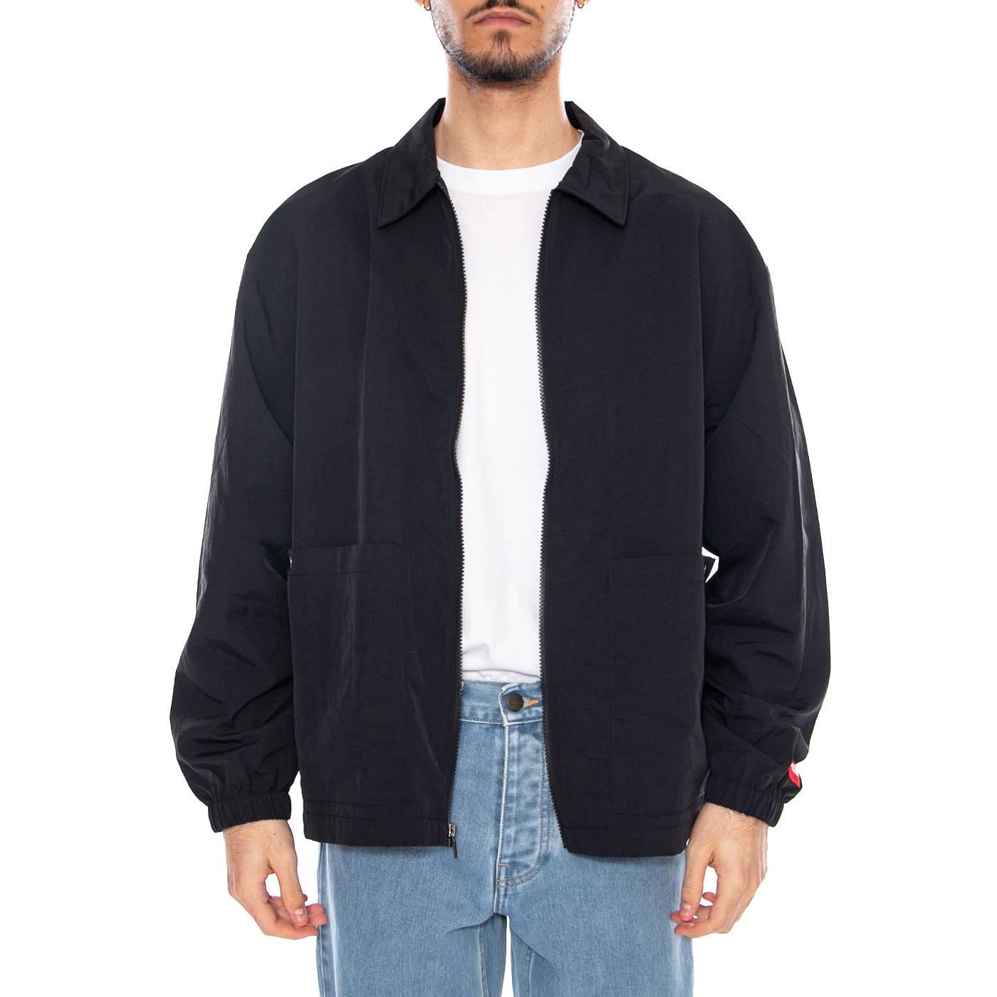 M TNF Red Box L/S Top TNF Black - Giacca con Zip Uomo Nera NF0A8FHC JK31 THE NORTH FACE 