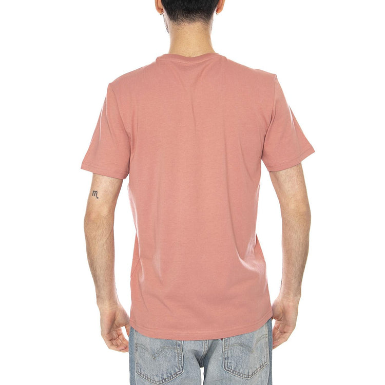 SS PATCH LOGO TEE MALLORY - Maglietta Girocollo Uomo Rosa 112376927 PNK LEE 