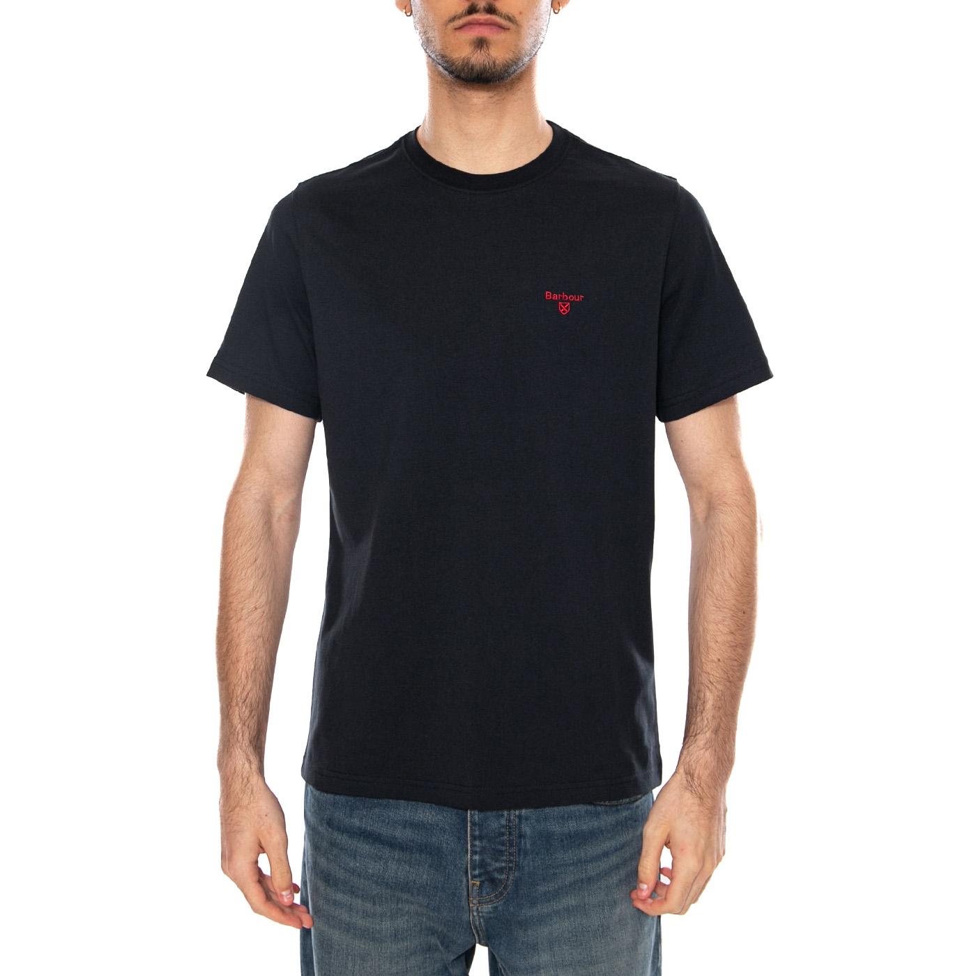 ESSENTIAL SPORTS TEE NAVY - Maglietta Girocollo Uomo Blu MTS0331 NY91 BARBOUR 