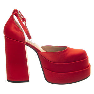 Charlize Red Satin - Sandali Donna Rossi SM-CHAR28S1-RED  STEVE MADDEN 
