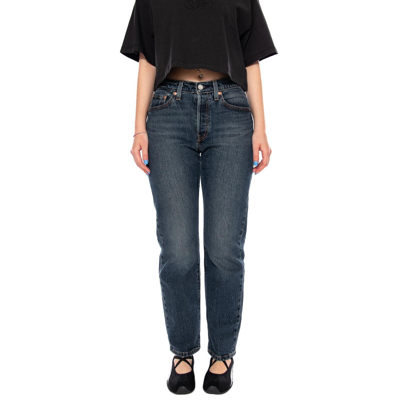 501 Curve Cold Summer - Denim Jeans Donna Blu 0036A 0005 LEVIS 