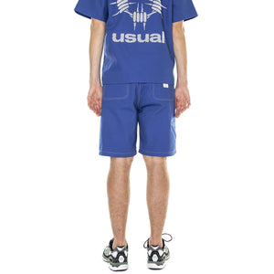 M' Buffer Short Royale Blue - Bermuda Uomo Blu S23SPBUFF-BLUE  USUAL 