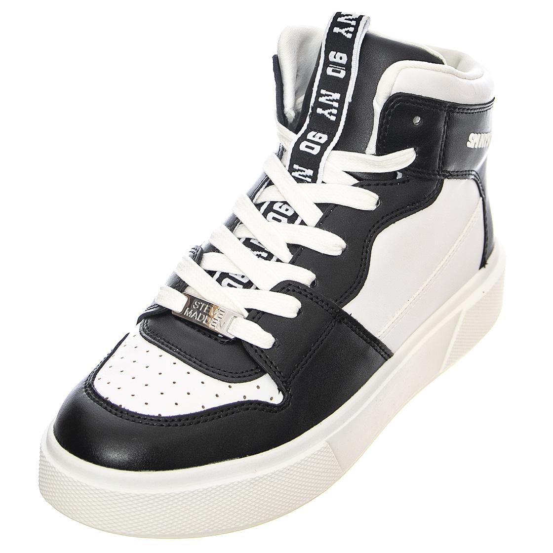  SMPHOOP-BLKWHT  STEVE MADDEN 