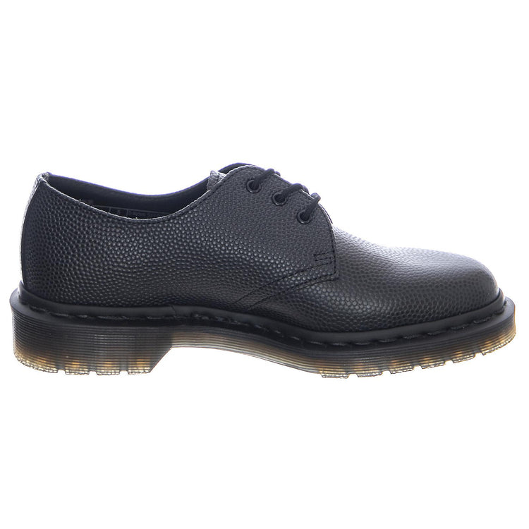 1461 Pebble - Black - Scarpe Basse Donna Nere DMS1461BKPB21545001  DR.MARTENS 