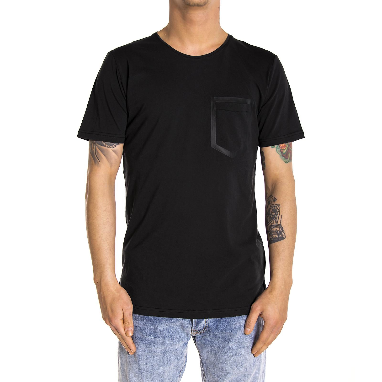 GRIMSON 0225 L/S TEE BLACK LINE BLACK 143070225-999  MINIMUM 
