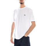T-Shirt - Maglietta Girocollo Lacoste Uomo Bianca  Uomo LACOSTE