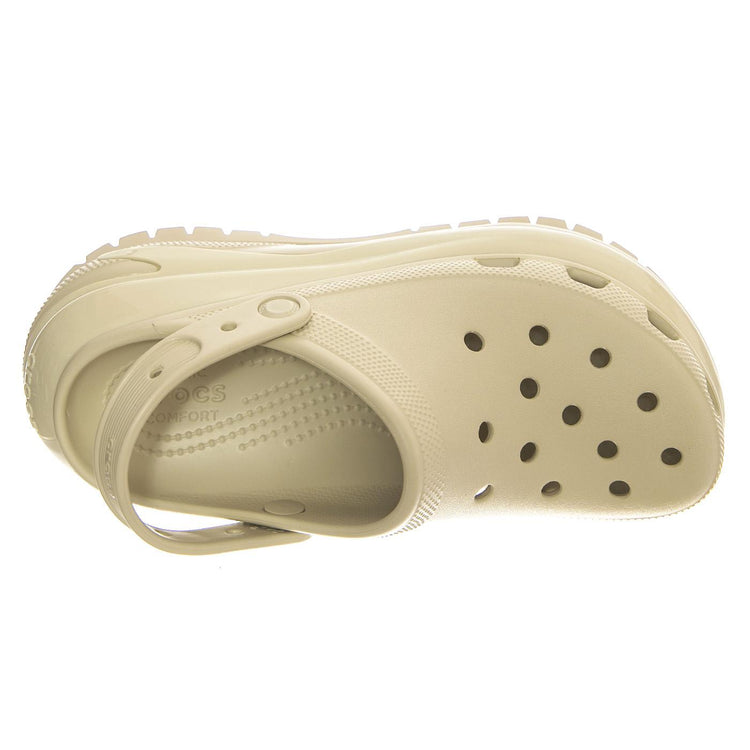 Classic Mega Crush Clog W-BONE - Sandali Donna Beige CR.207988-BONE  CROCS 