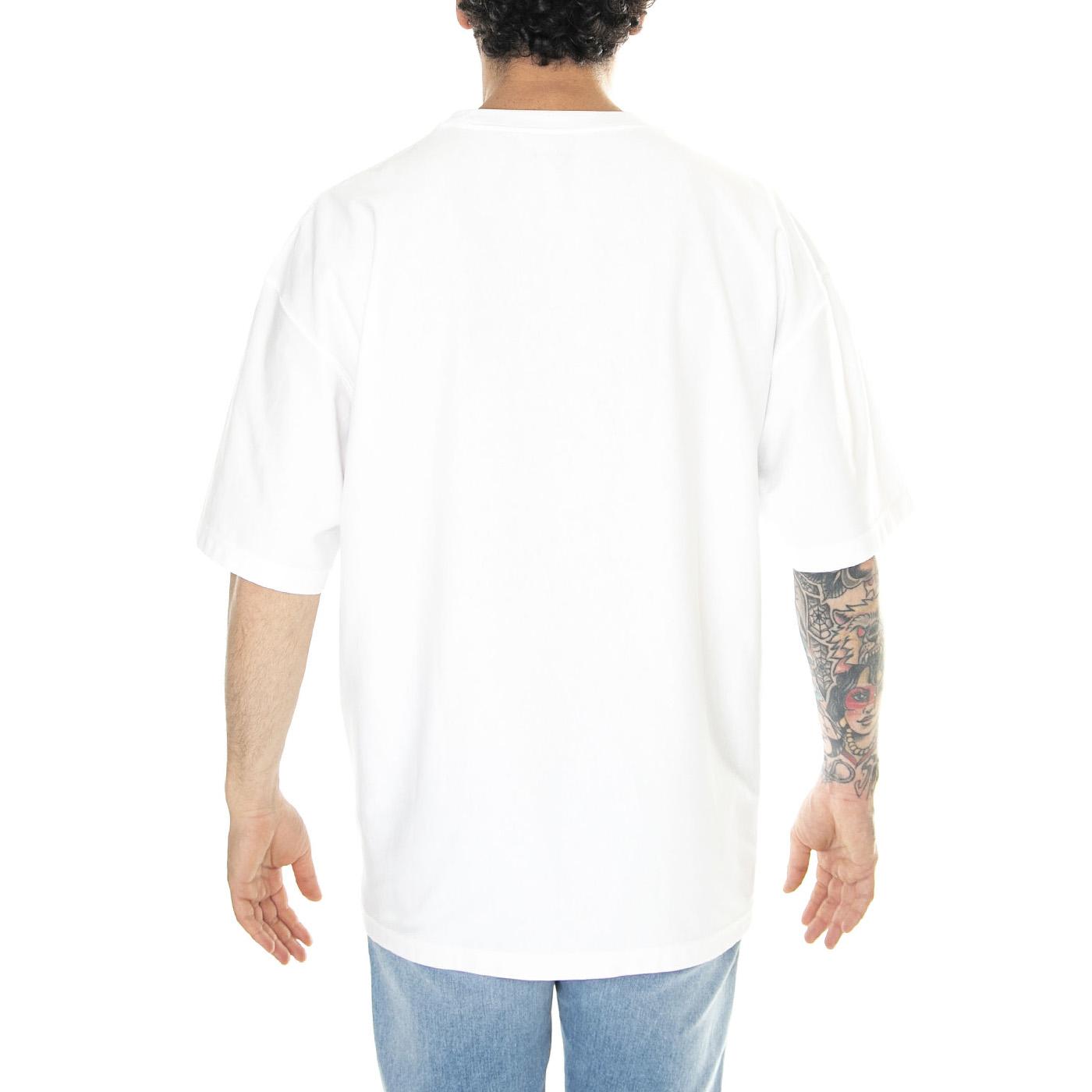 S/S Dawson T-Shirt White - Maglietta Girocollo Uomo Bianca I032317.02XX  CARHARTT WIP 