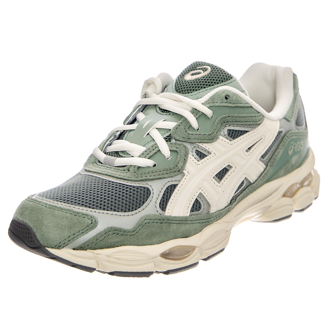 Gel-Nyc Ivy / Smoke Grey - Scarpe Stringate Profilo Basso Uomo Verdi 1203A383-302  ASICS 