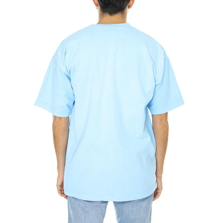 Obey Tribal Butterfly Heavyweight Tee Sky Blue - Maglietta Girocollo Uomo Azzurra 166913423-SKY  OBEY 