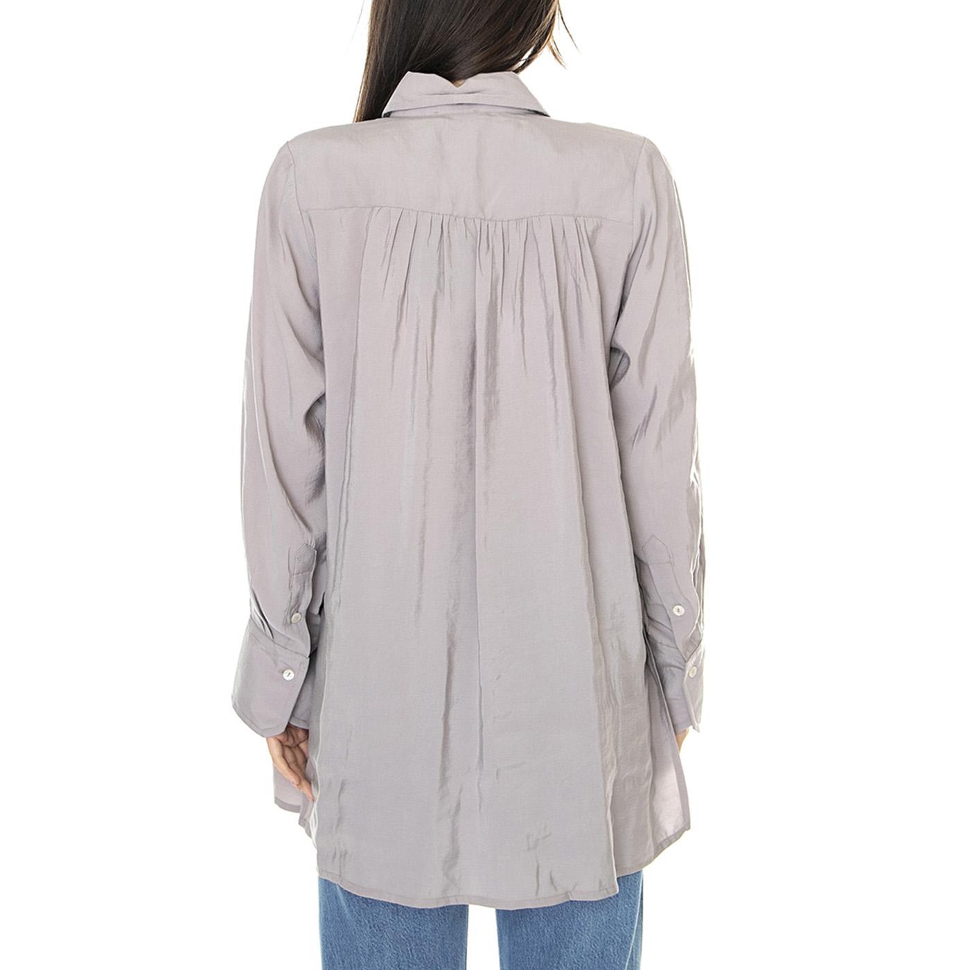 W' Jenny Cement - Camicia Donna Grigia 330846-559  ELVINE 