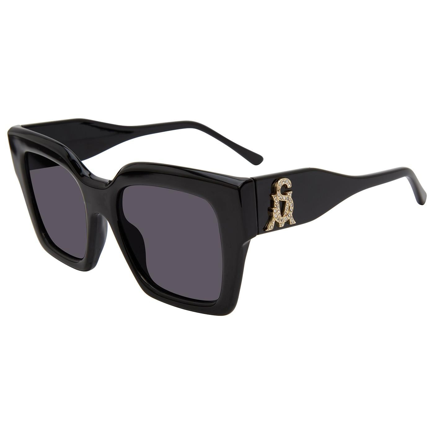 Davina/S Black Grey - Occhiali da Sole Neri SMAX17184  STEVE MADDEN 