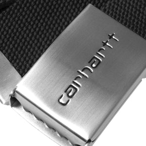 Clip Belt Chrome - Cintura Nera I019176 89XX CARHARTT WIP 