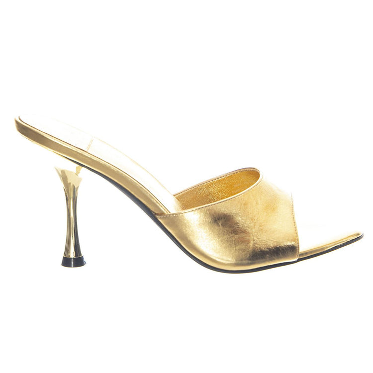 AGENT Gold Crinkle Metallic - Sandali Donna Oro JCSJCD-195-3-41 . JEFFREY CAMPBELL 