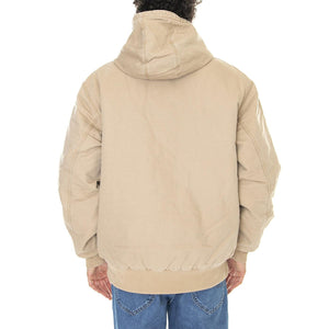 OG Active Jacket Dusty H Brown aged canvas - Giacca Invernale con Cappuccio Uomo Beige I027360-07E3K  CARHARTT WIP 