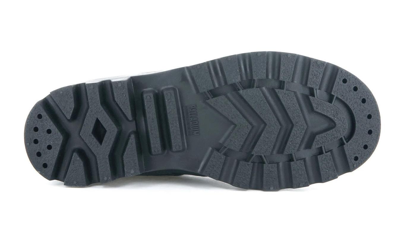 Pallabrousse Tact Black - Scarpe Stringate Profilo Alto Uomo Nere PAS77961-008-M  PALLADIUM 