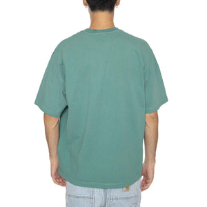 S/S Hudson Pocket T-Shirt Saguaro - Maglietta Girocollo Uomo Verde I035140.2ZU5F . CARHARTT WIP 