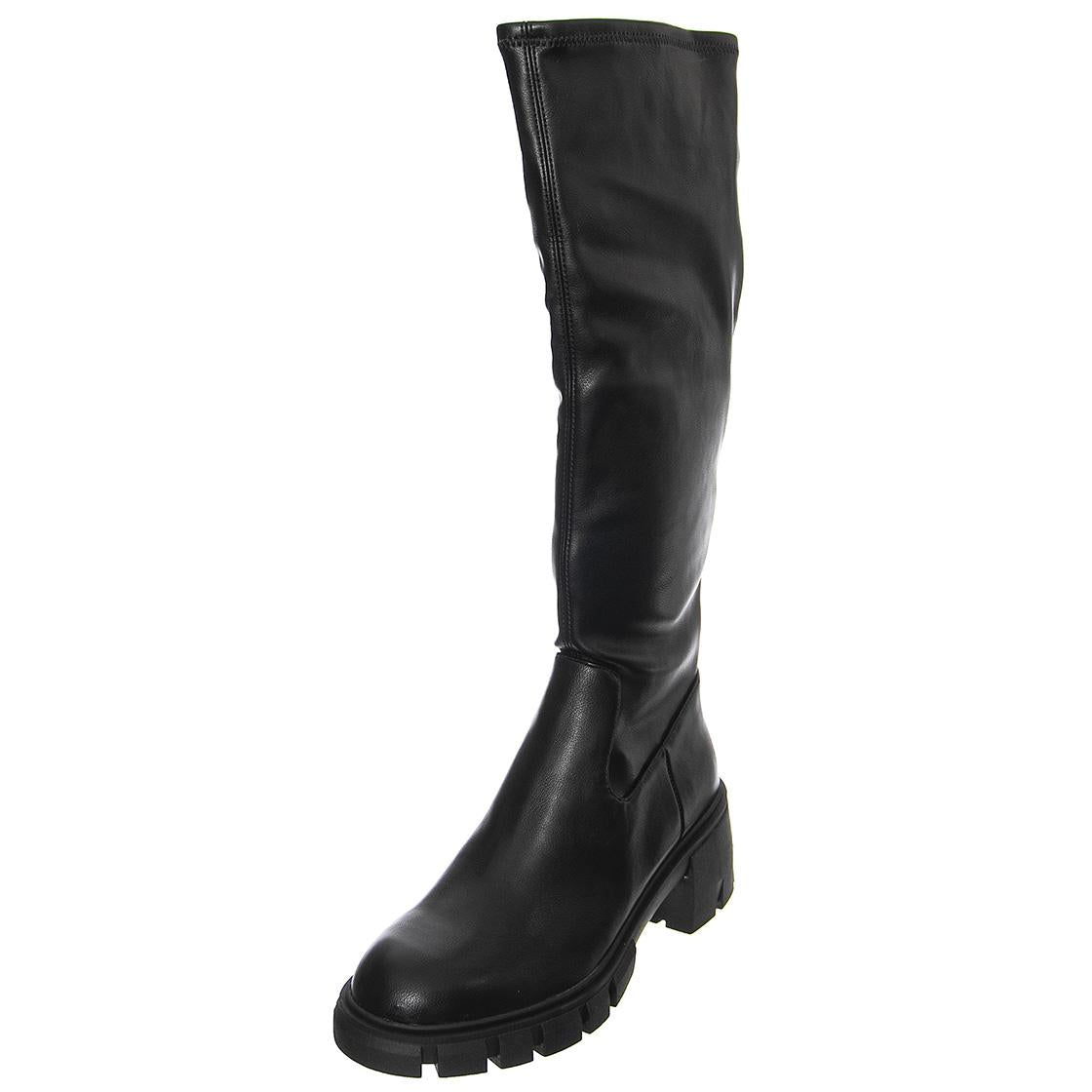 Harrier - Stivali Profilo Alto Donna Neri SMSHARRIER-BLA  STEVE MADDEN 