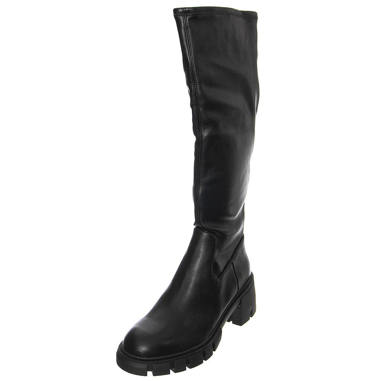 Harrier - Stivali Profilo Alto Donna Neri SMSHARRIER-BLA  STEVE MADDEN 