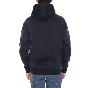 Hooded Chase Sweat Dark Navy / Gold - Felpa con Cappuccio Uomo Blu I033661.00HXX . CARHARTT WIP 