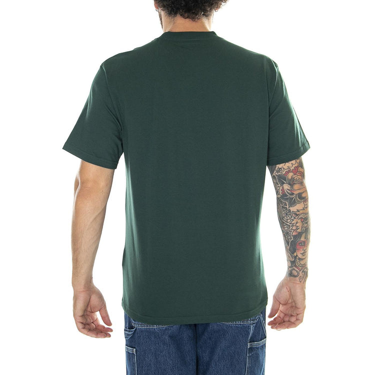 S/S Shopper T-Shirt Discovery Green - Maglietta Girocollo Uomo Verde I032391.1N9XX  CARHARTT WIP 