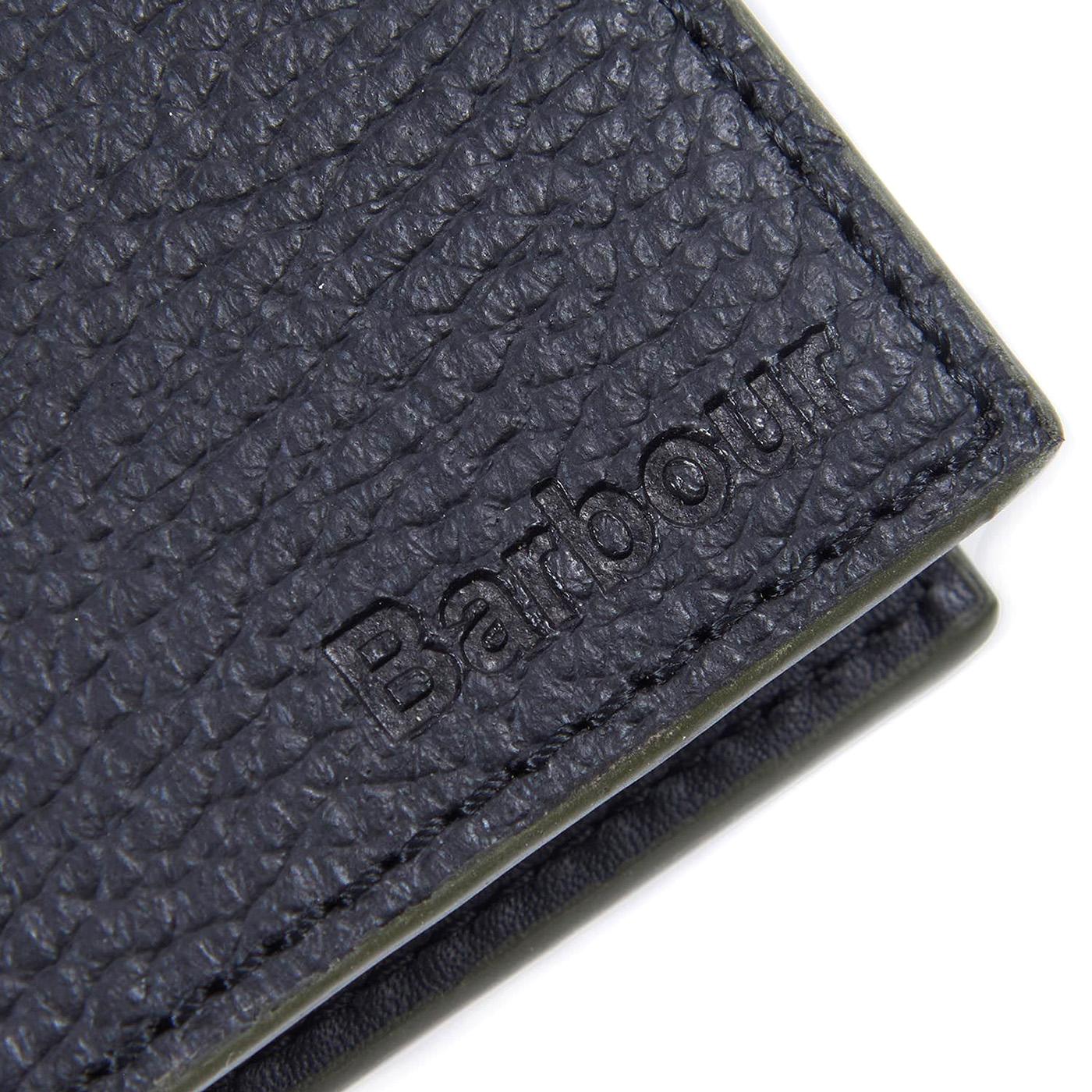 Colwell Leather Billford Wallet Black - Portafogli Nero MLG0021-BK11  BARBOUR 