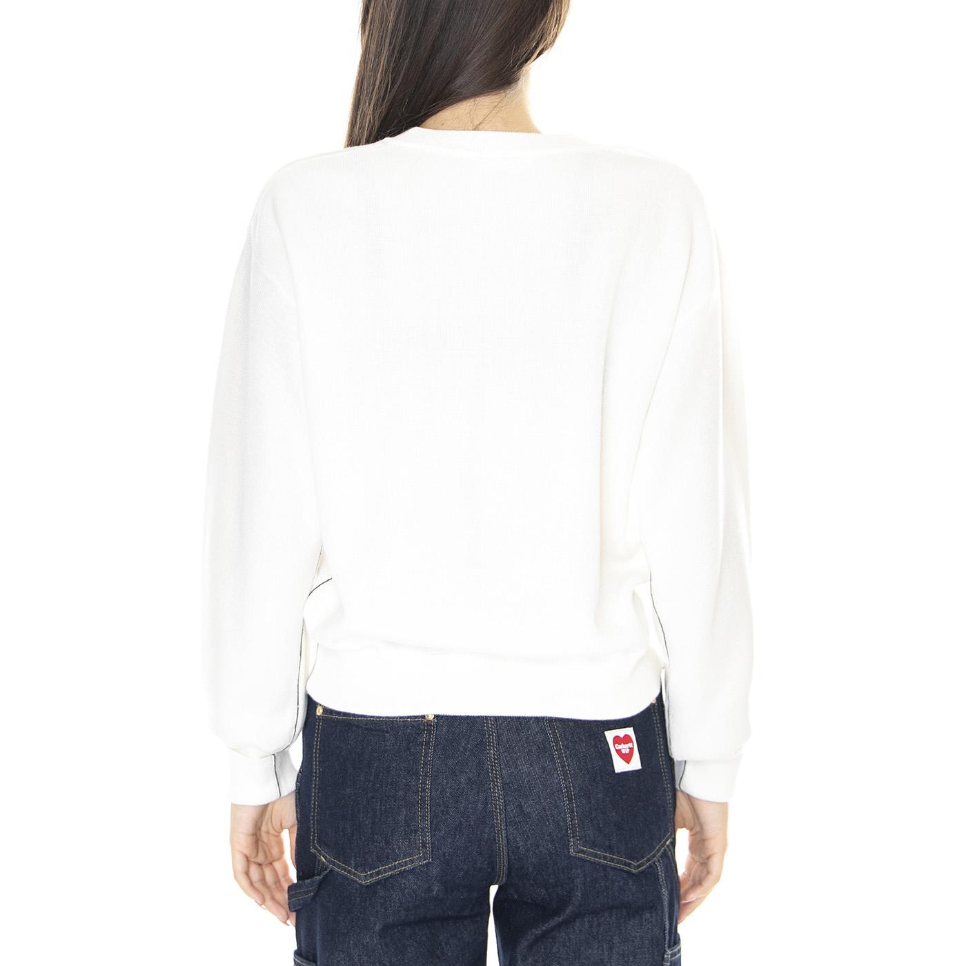 W' Pullover 70V - Maglione Donna Bianco AF5622-70V  LACOSTE 