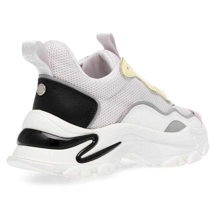 Manerva Black / Bone - Scarpe Stringate Profilo Basso Donna Multicolore SMPMANERVA-BLK  STEVE MADDEN 