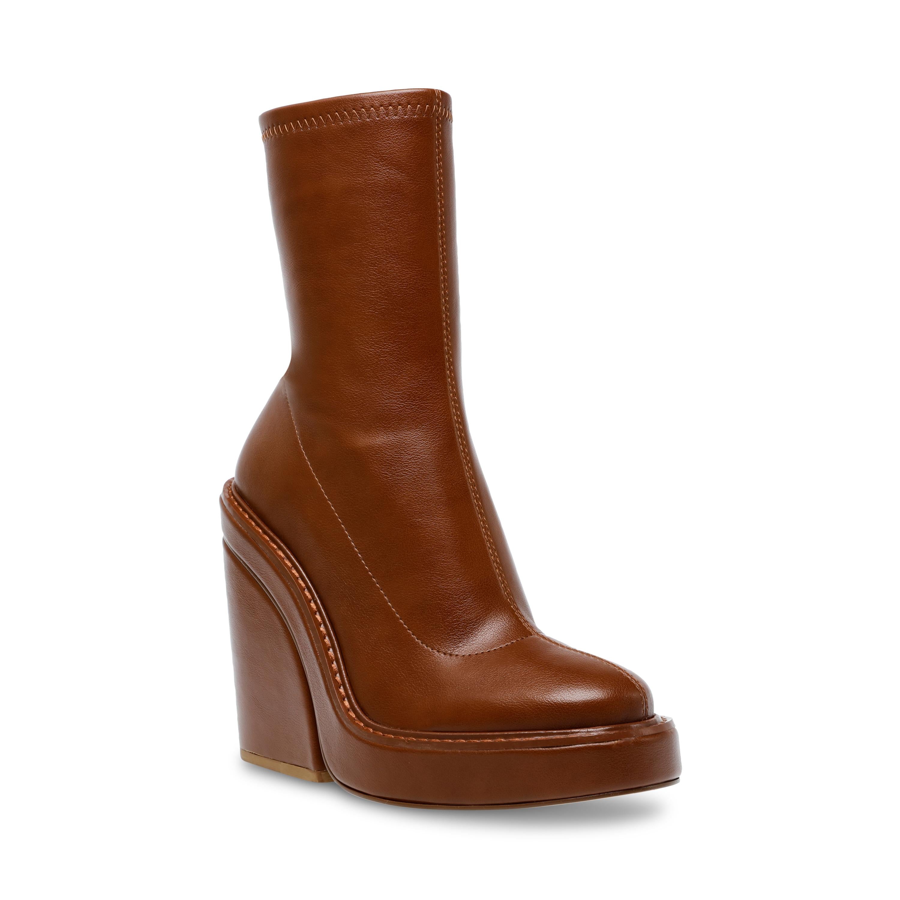 All Out Cognac - Stivaletti Donna Marroni SMSALL OUT-COG  STEVE MADDEN 