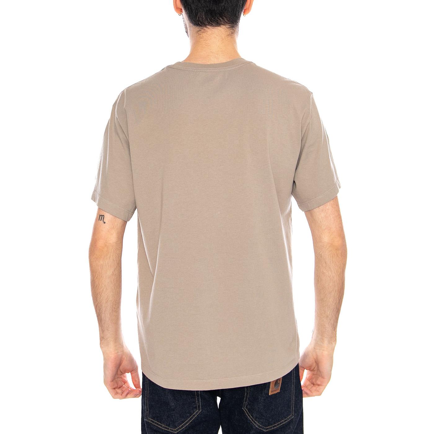 Softee - Vintage Khaki Tan - Maglietta Girocollo Uomo Verde 005GZ 0011 LEVIS 