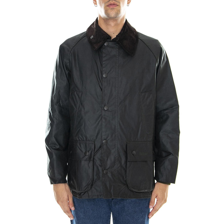 BEDALE WAX JACKET SAGE - Giacca Uomo Verde MWX0018-SG91-FW23 . BARBOUR 