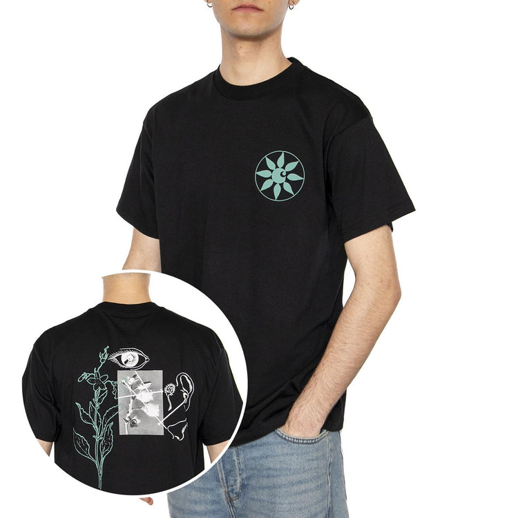 S/S Senses T-Shirt Black - Maglietta Girocollo Uomo Nera I034771.89XX  CARHARTT WIP 