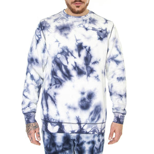 Comfycush Wash Crew Dress Blues / Tie Dye - Felpa Girocollo Uomo Blu / Multicolore VN00062TTNN1  VANS 
