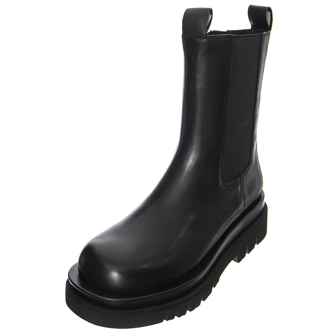 Womens Tanked Black Boots JCSJCD034101-BLA  JEFFREY CAMPBELL 
