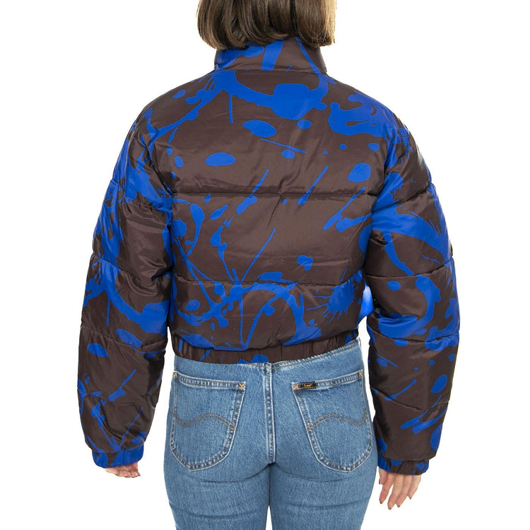 Obey Elixir Puffer Java Brown Multi - Giacca Donna Multicolore 221800403-JVA  OBEY 