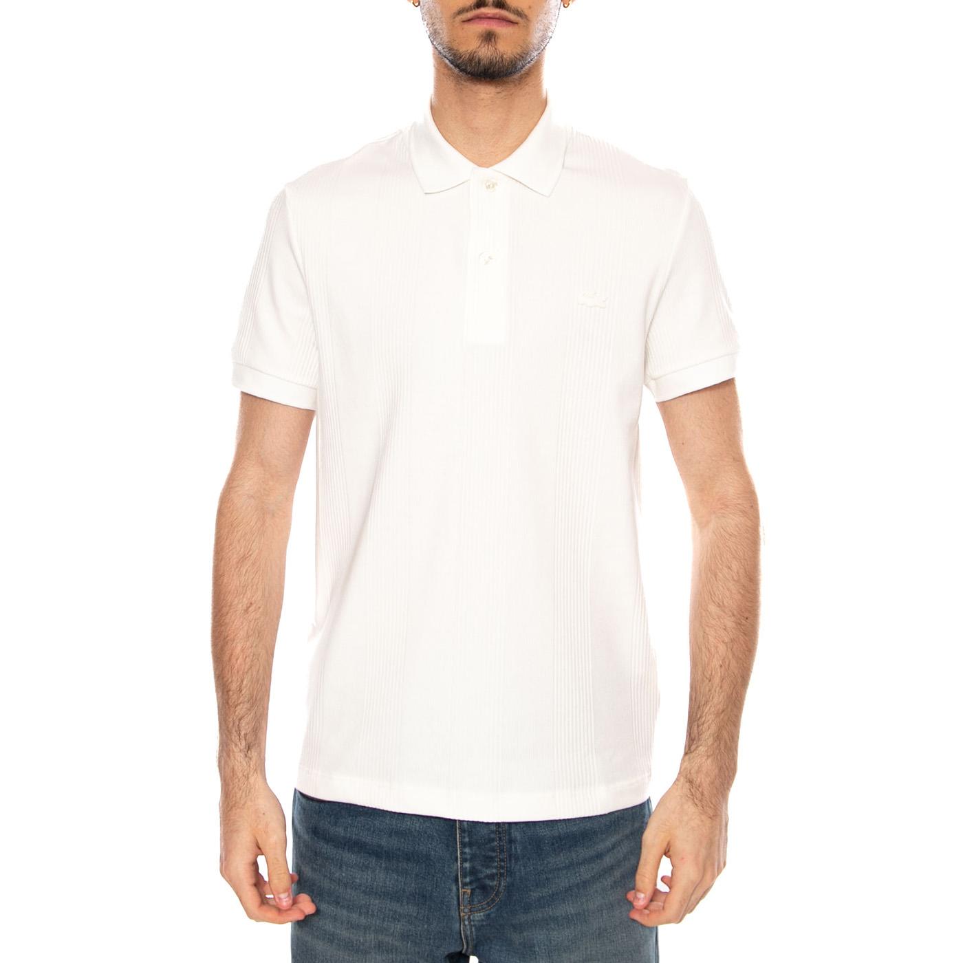MAGLIETTA M/C LACOSTE - Polo Uomo Bianca DH2195 70V LACOSTE 